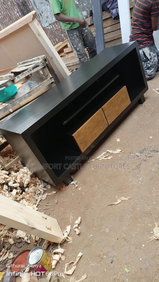 TV Stand Showcase , 5ft Long Merriam Design. - thumbnail 3