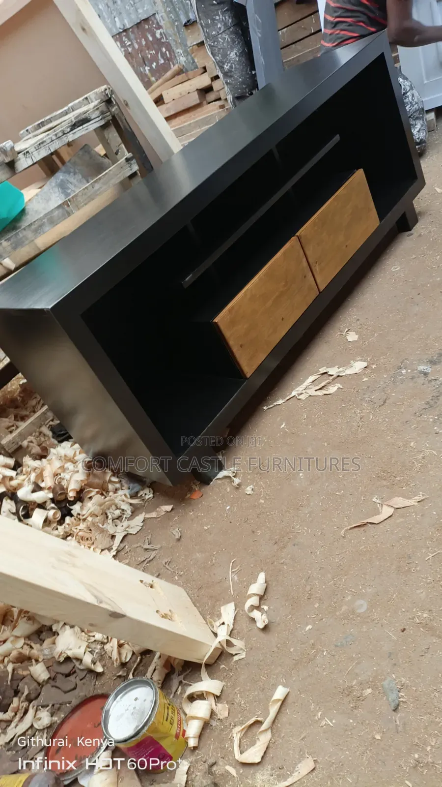 TV Stand Showcase , 5ft Long Merriam Design.