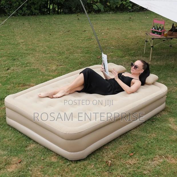 Queen Size Inflatable Mattress 5 by 6 - thumbnail 2