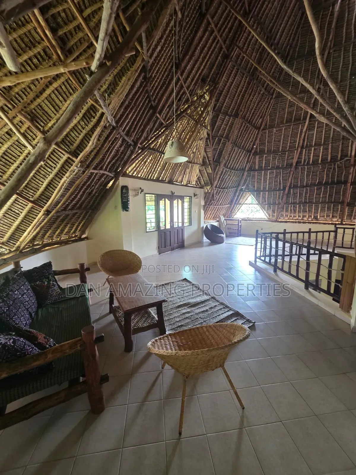 Furnished 6bdrm Villa in Kanuu Area, Diani for sale