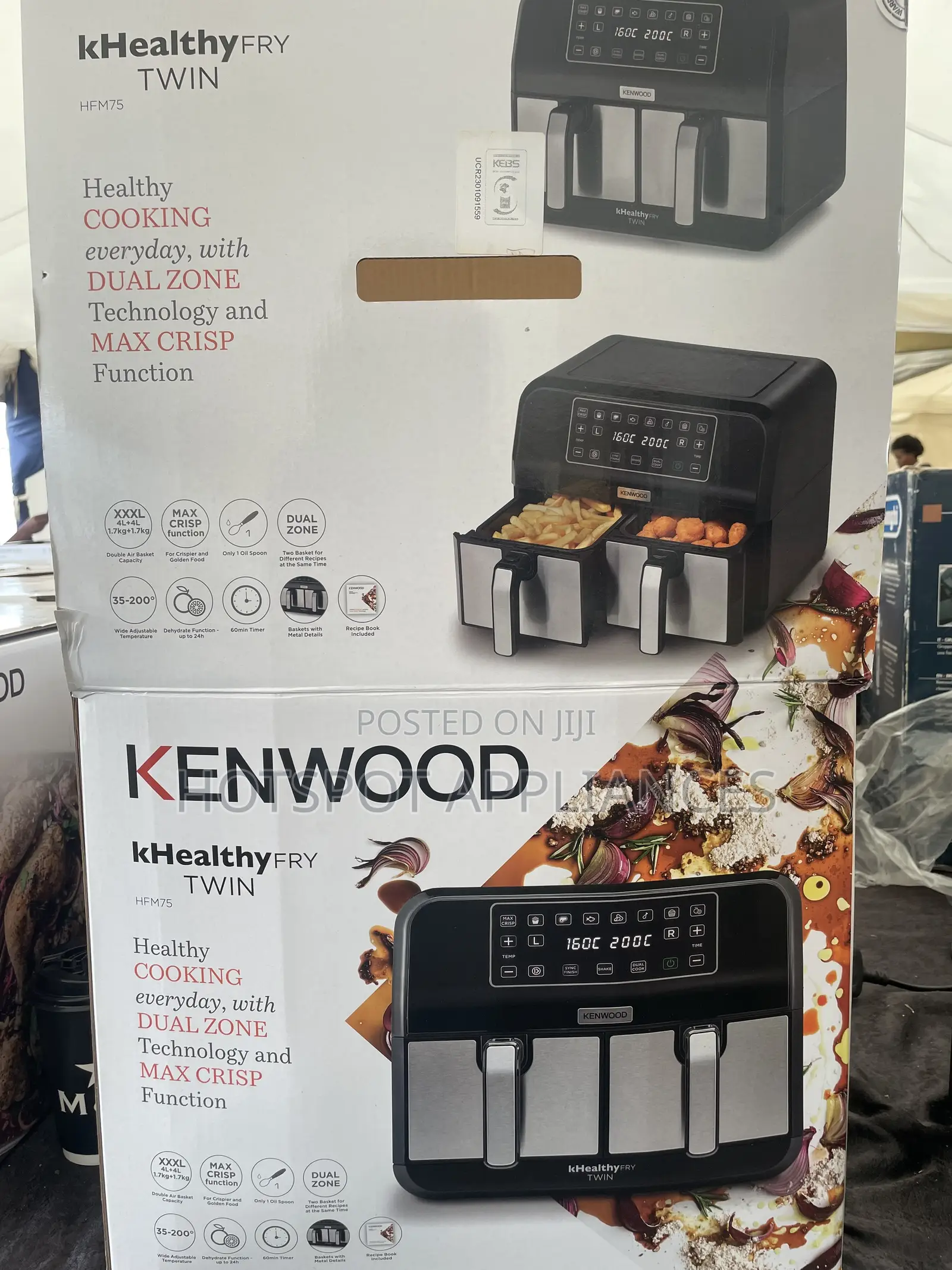 Kenwood kHealthy Fry Twin HFM75