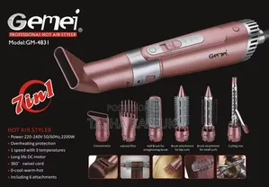 Gemei 7-in-1 Professional Hair Styler