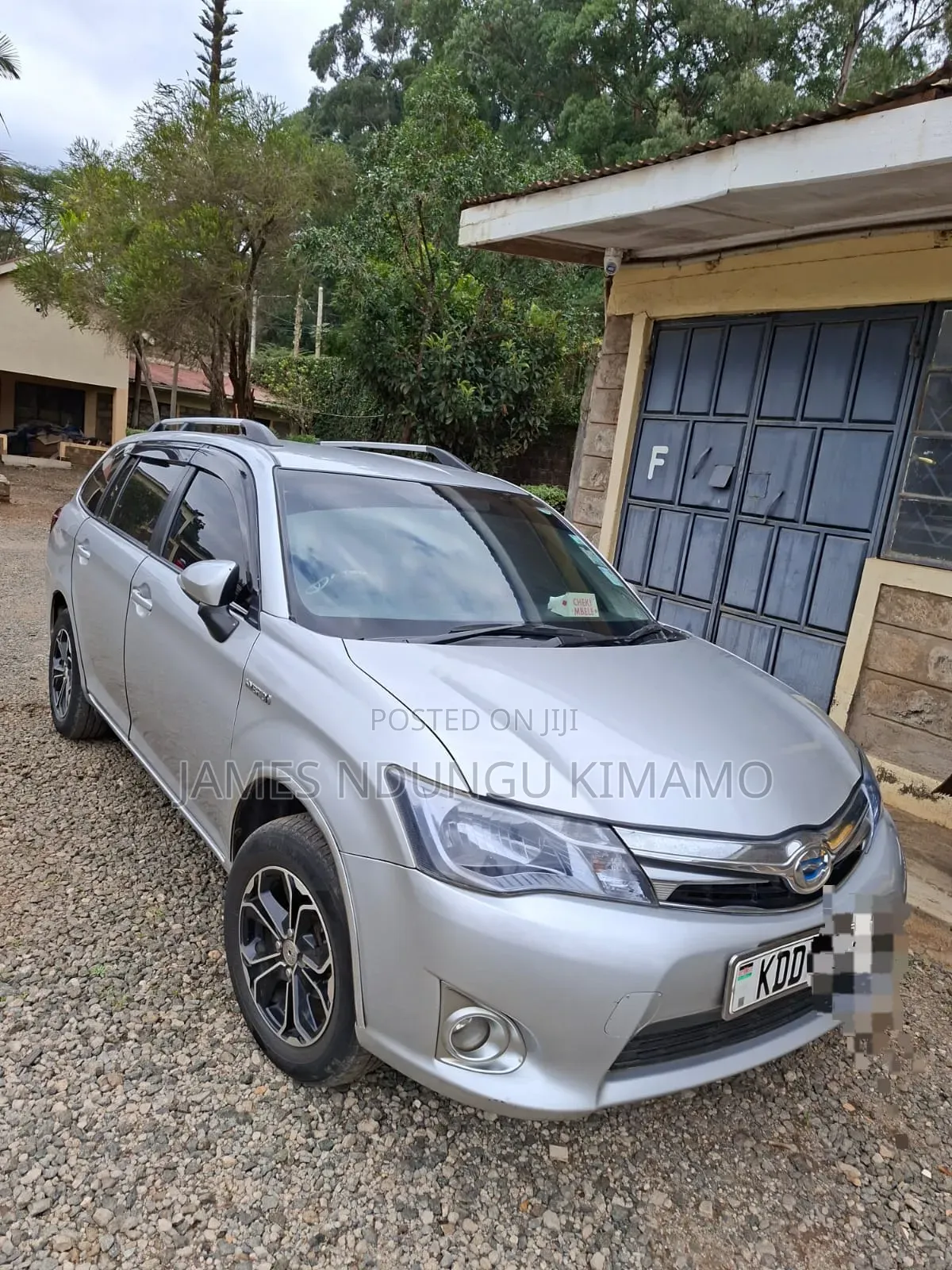 Toyota Corolla Fielder 2014 Silver