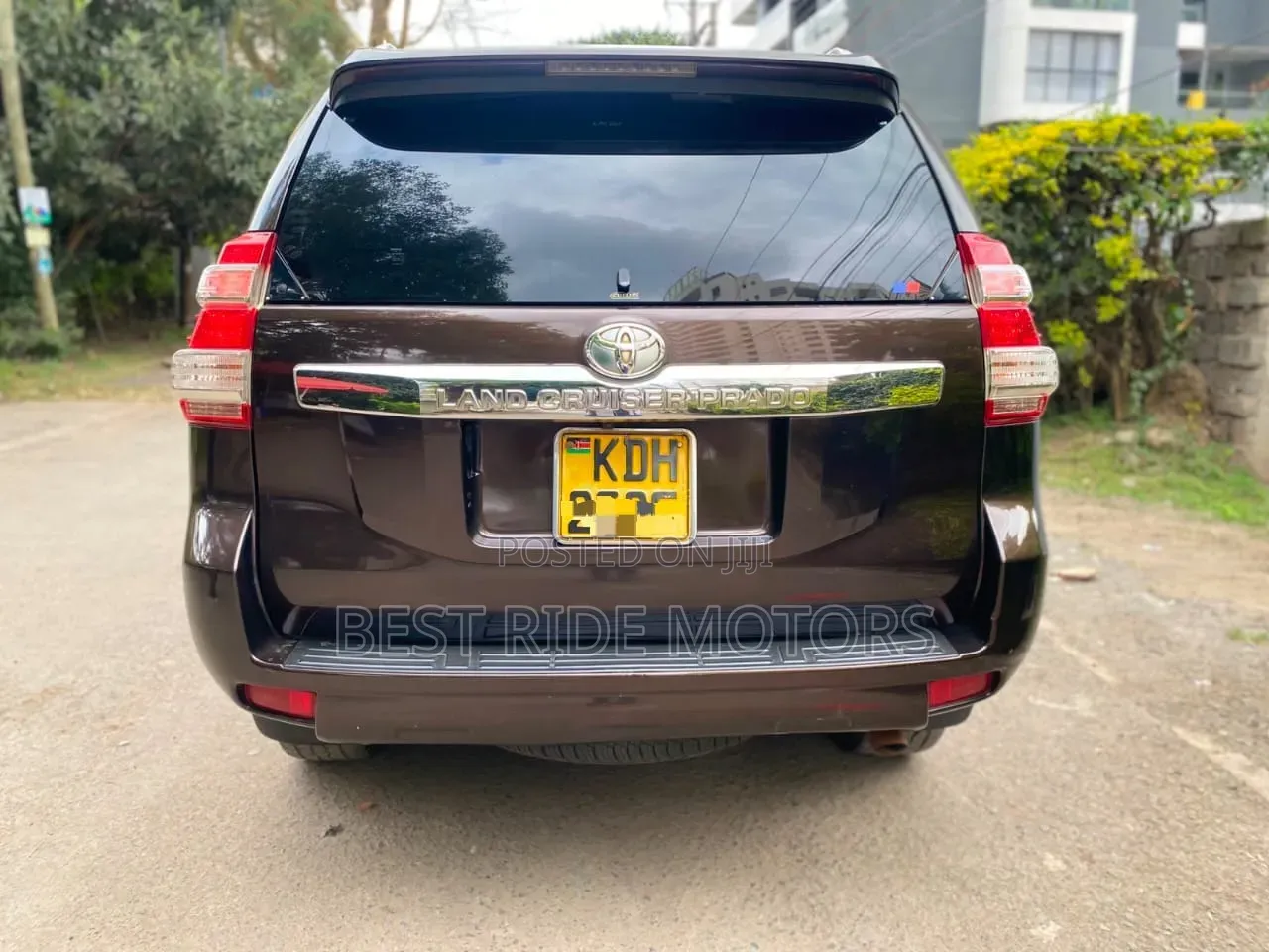 Toyota Land Cruiser Prado 2.8 2017 Brown