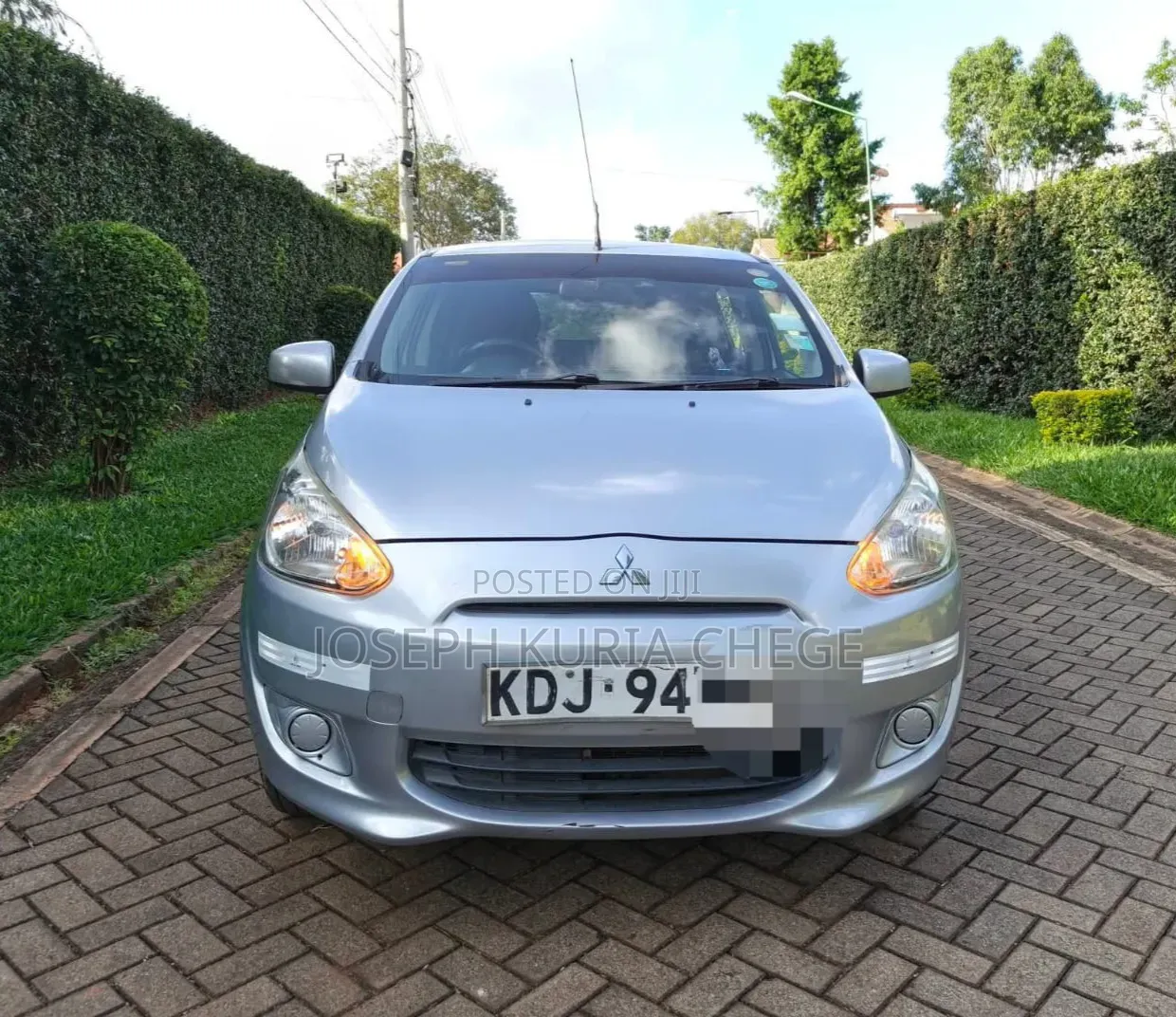 Mitsubishi Mirage 2015 Silver