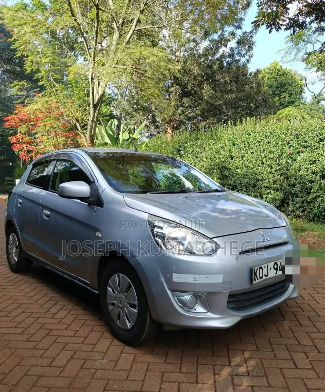 Mitsubishi Mirage 2015 Silver