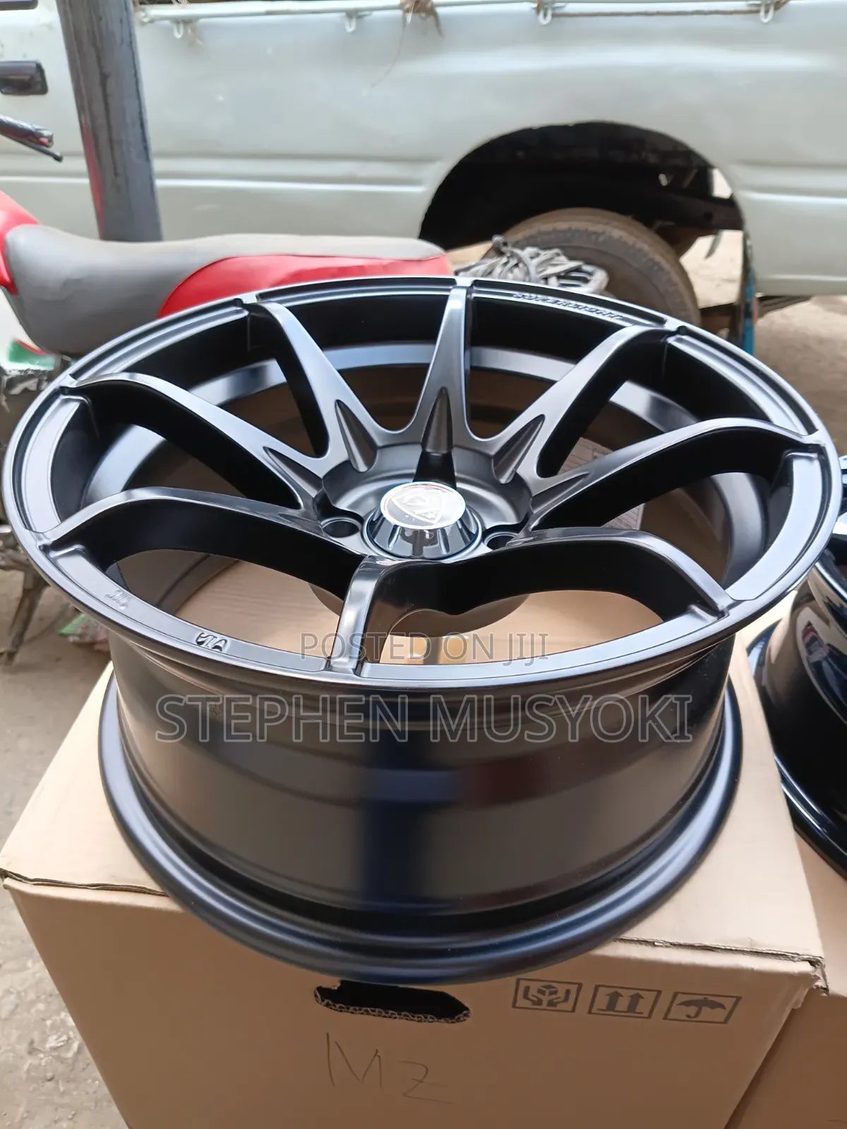 Black Fielder,axio, Vits, 15inch Rims