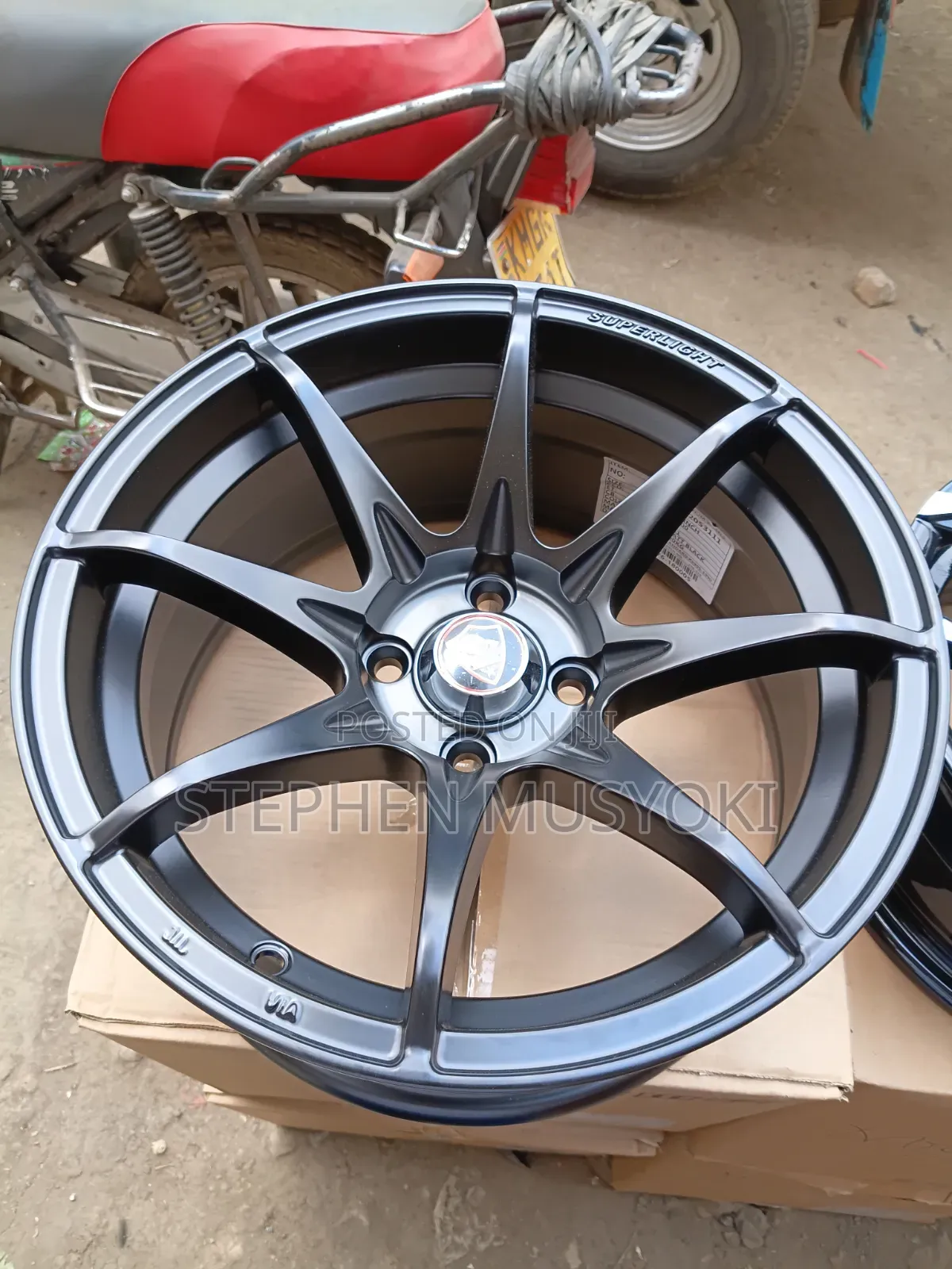 Black Fielder,axio, Vits, 15inch Rims