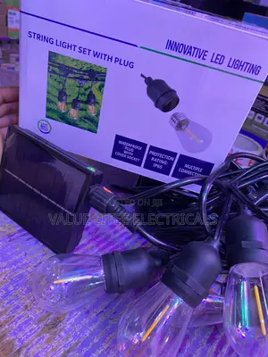 10meter 10bulbs Solar String Bulb Light Outdoor