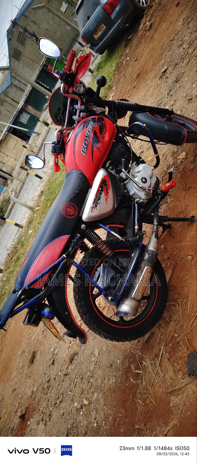 Bajaj Boxer 150 UG 2025 Red