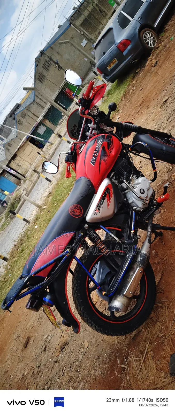 Bajaj Boxer 150 UG 2025 Red