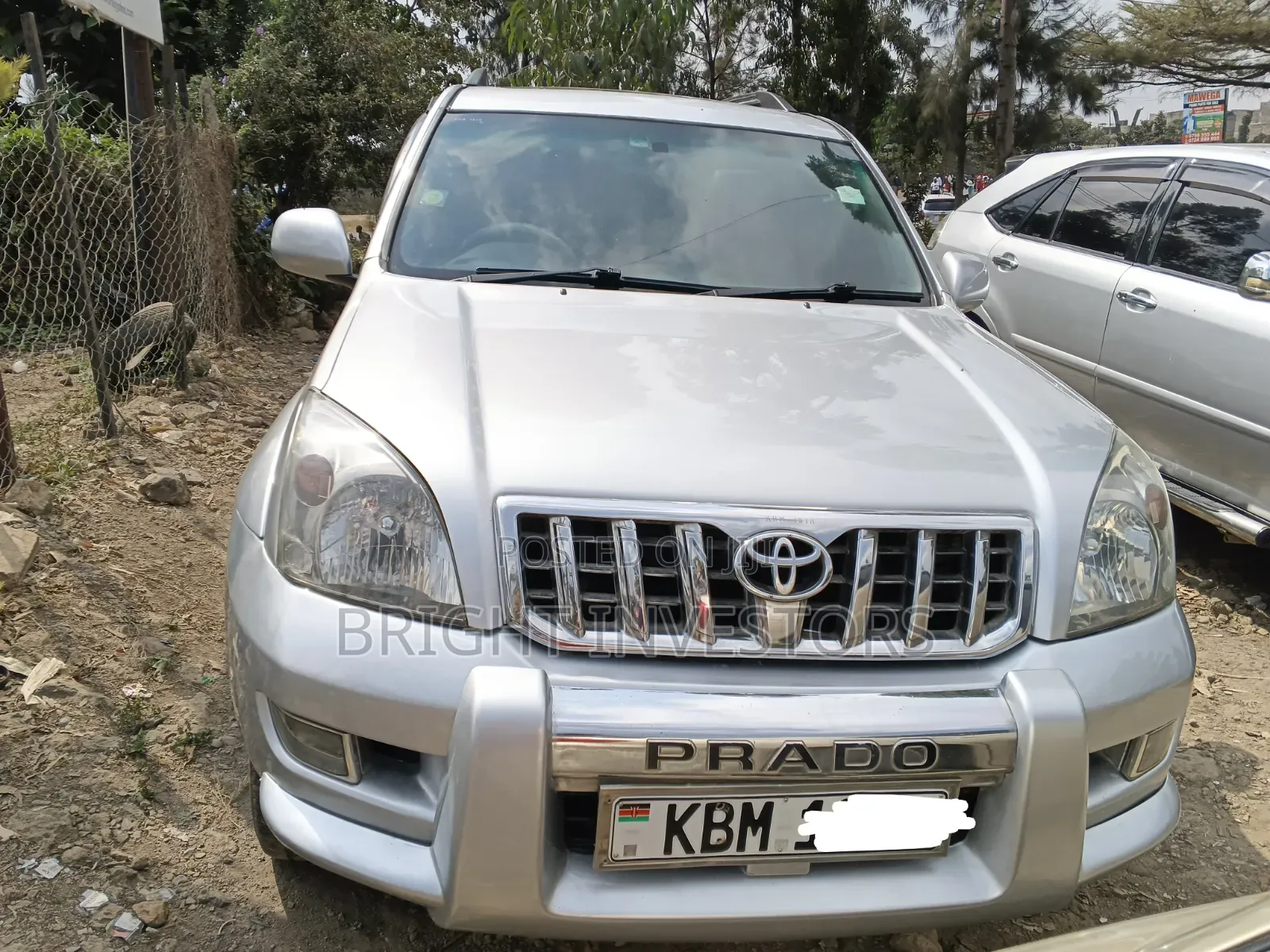 Toyota Land Cruiser Prado 2007 Silver