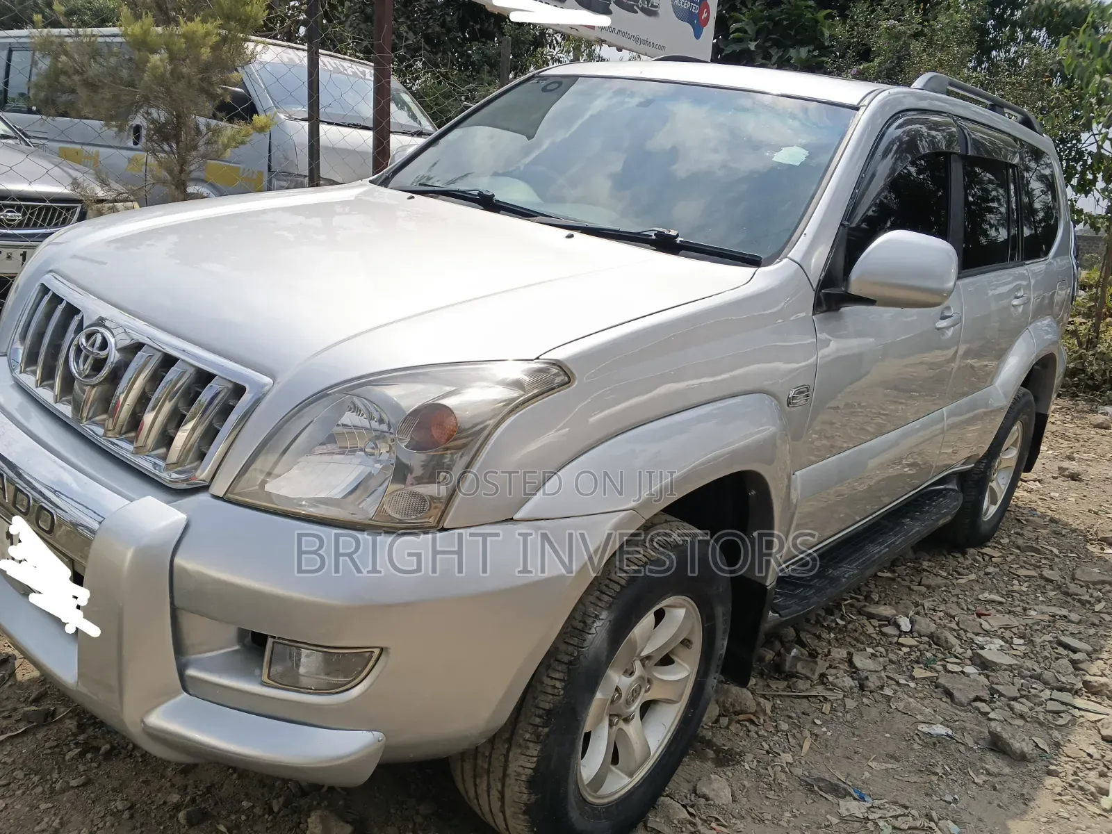 Toyota Land Cruiser Prado 2007 Silver