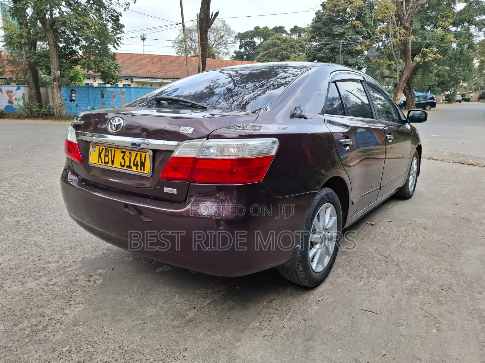 Toyota Premio 2008 Burgundy