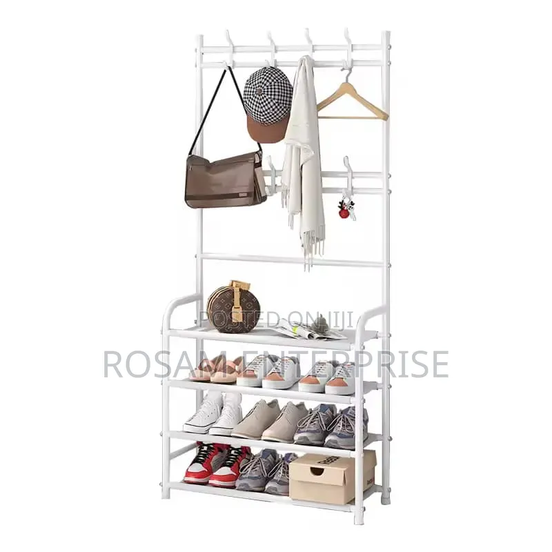 Shoe Rack With Hanger 5 Tier