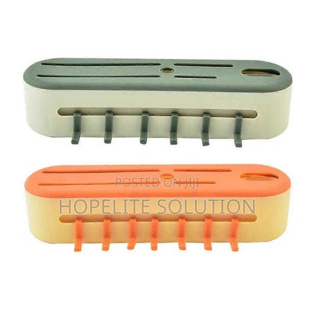 6 Slot Knives Organizer With 6 Extra Hooks - thumbnail 3