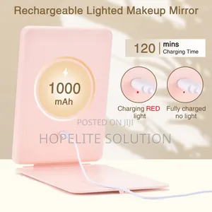 Rechargeable LED Travel Tablet Vanity Mirror