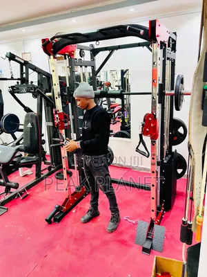 All-in-One Smith Machine – Cable Crossover, Squat Rack More