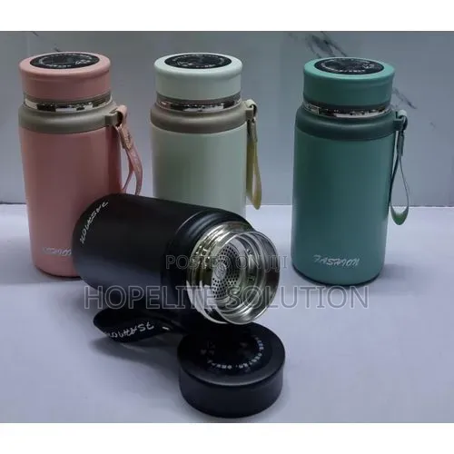 900ml Thermometer Lid Fashion Food Flask Thermocup