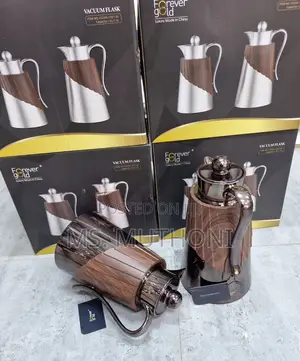Dual Forever Gold Luxury Vacuum Flask (1L 1.3L)