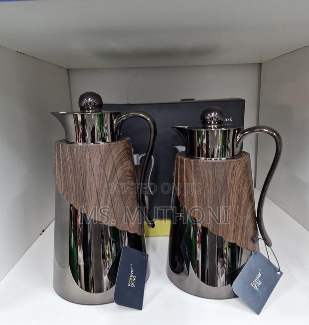 Dual Forever Gold Luxury Vacuum Flask (1L 1.3L)