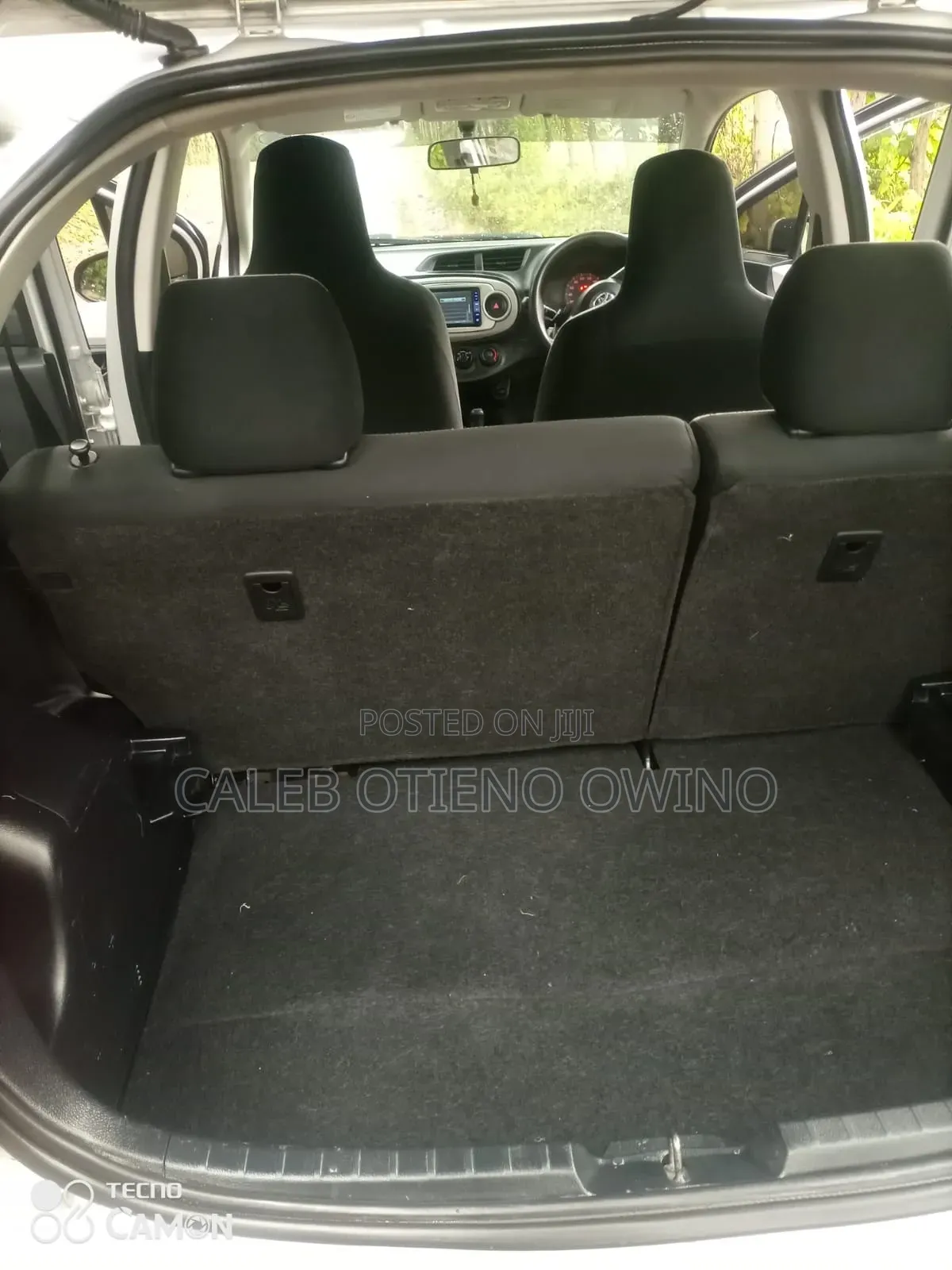 Toyota Vitz 2012 Gray
