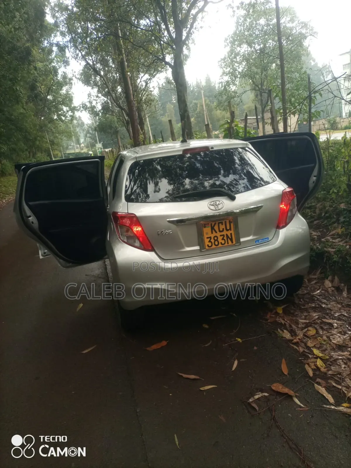 Toyota Vitz 2012 Gray