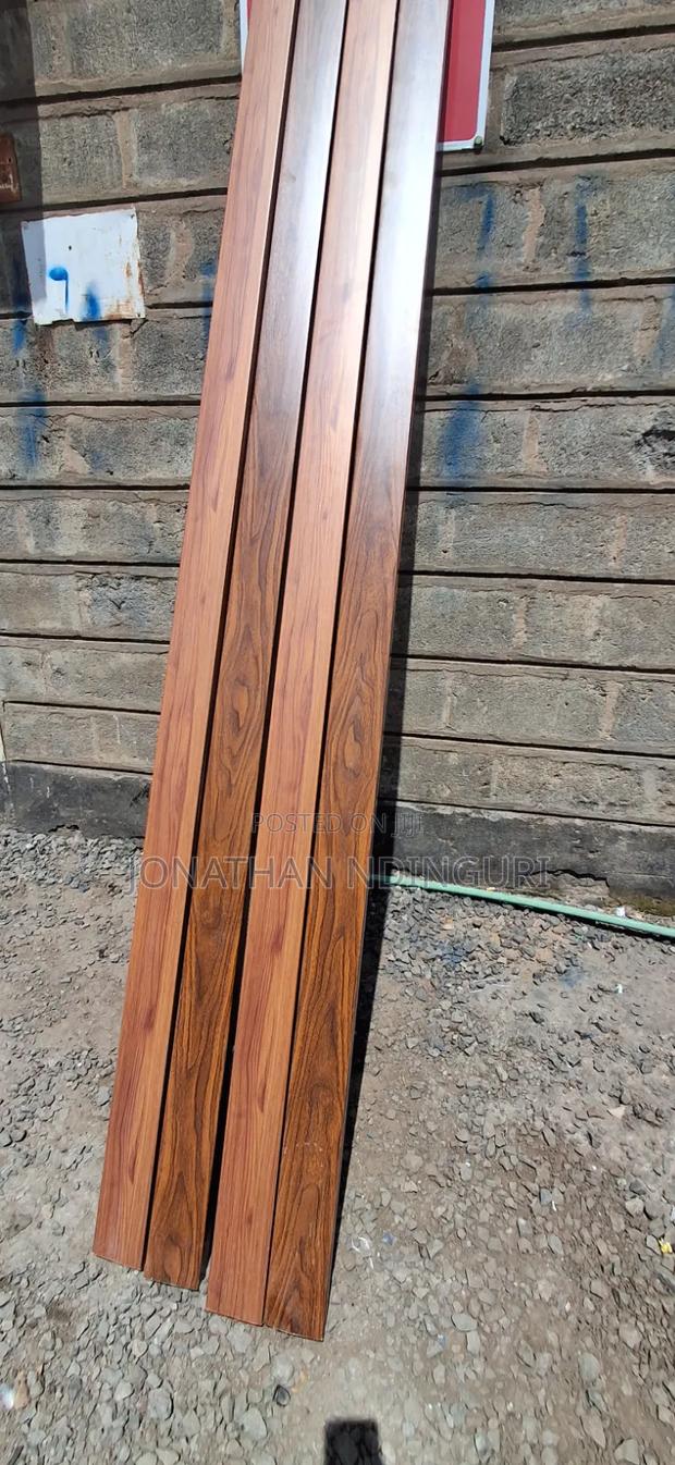 Decorative PVC Timber-Look Baffle Tubes - main view