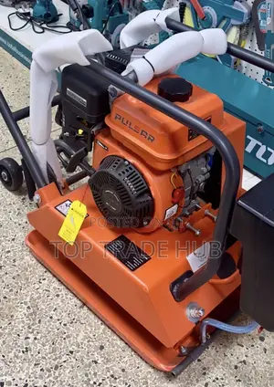 Heavy-Duty Pulsar LTPC90 Petrol Plate Compactor 90Kg 8HP 16kN Force