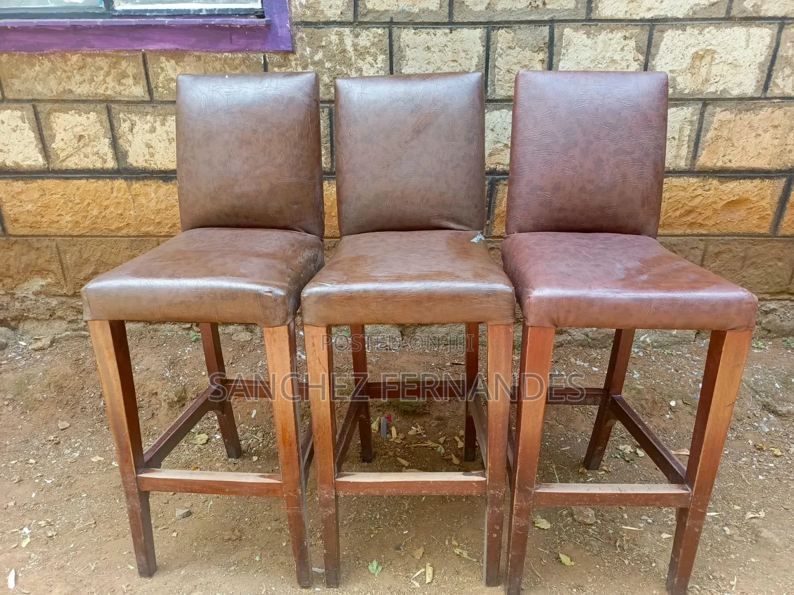 Leather Bar Stools