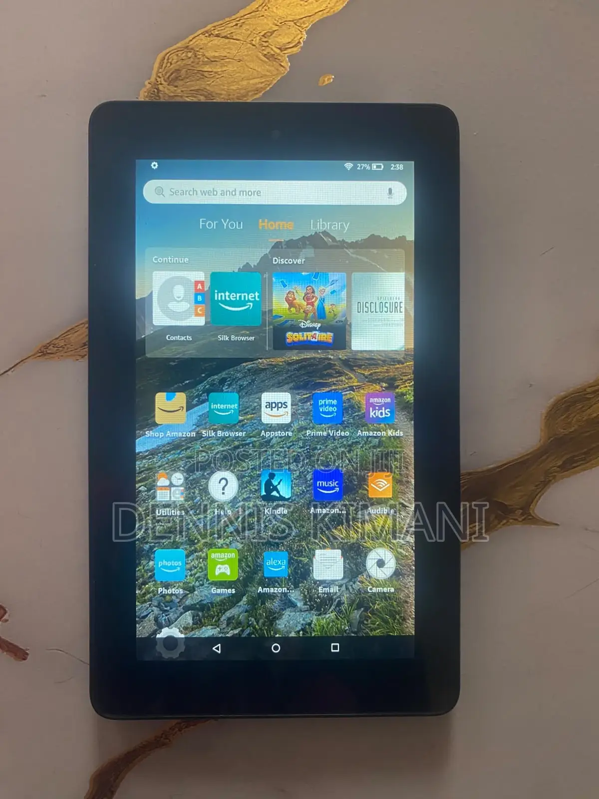 New Amazon Kindle Fire 256 GB Black