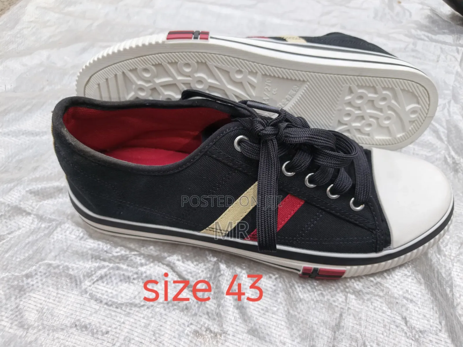 Cream Convers $ Rubber Shoes