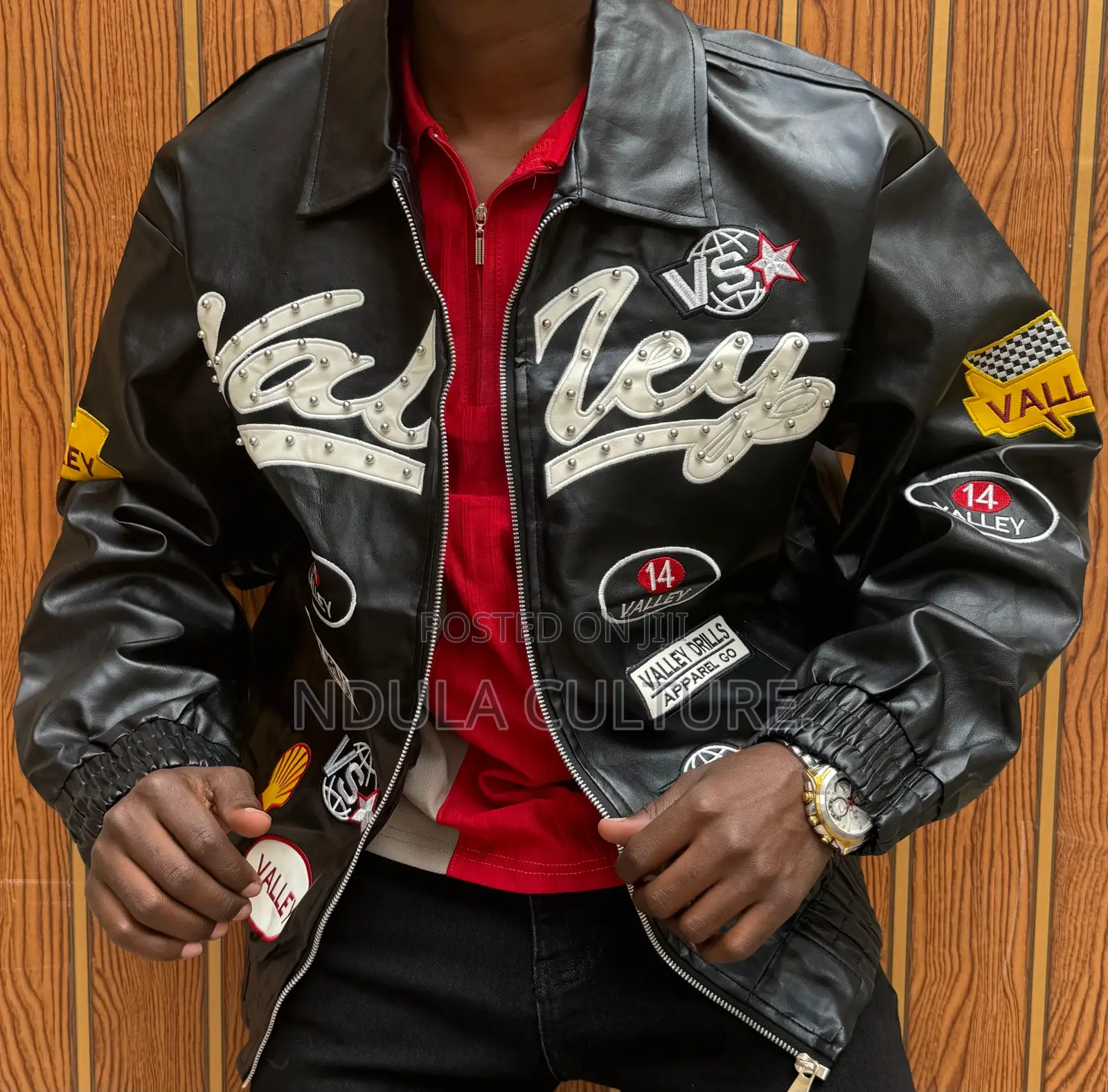Chrome Baggy Leather Jackets
