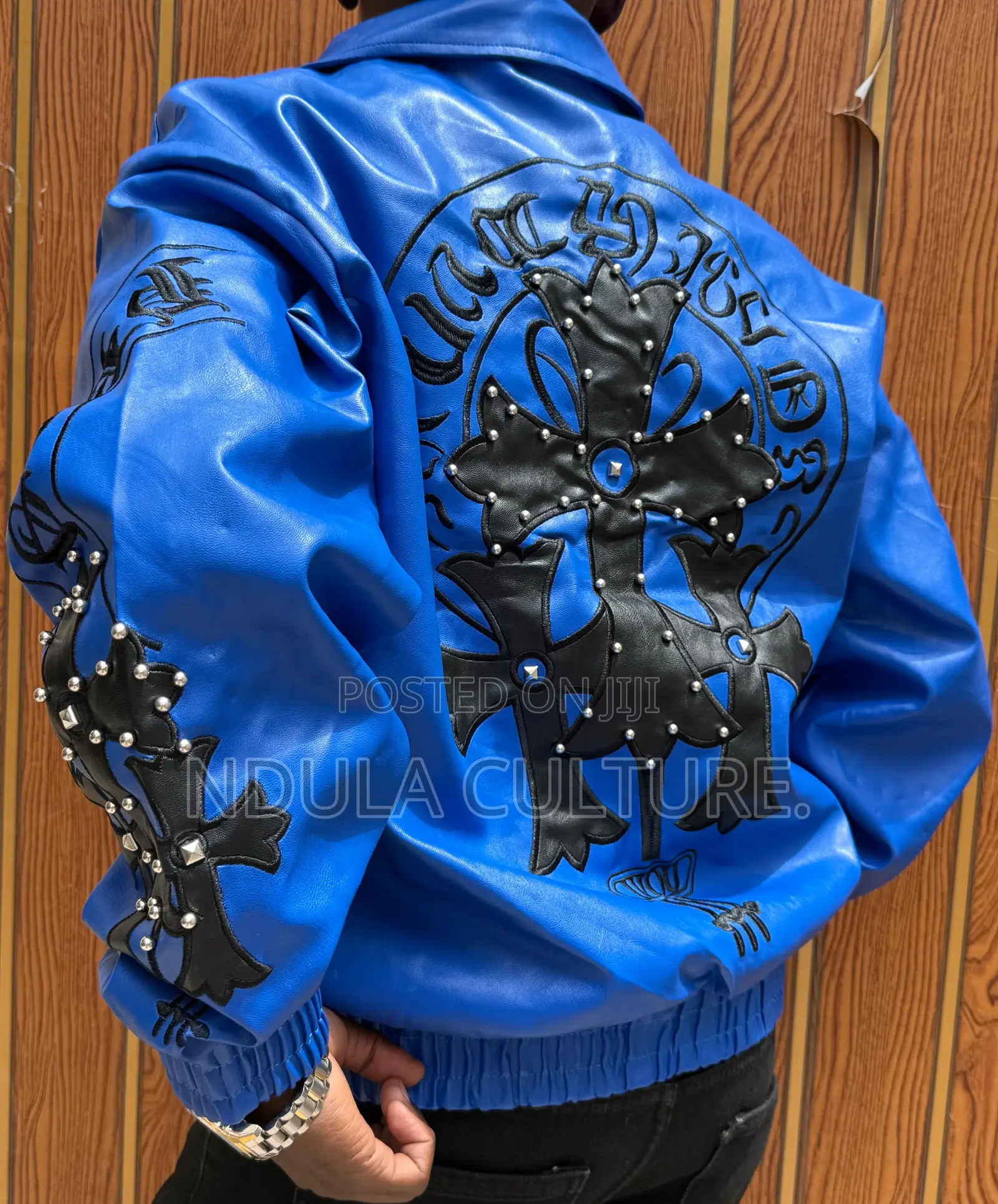 Chrome Baggy Leather Jackets