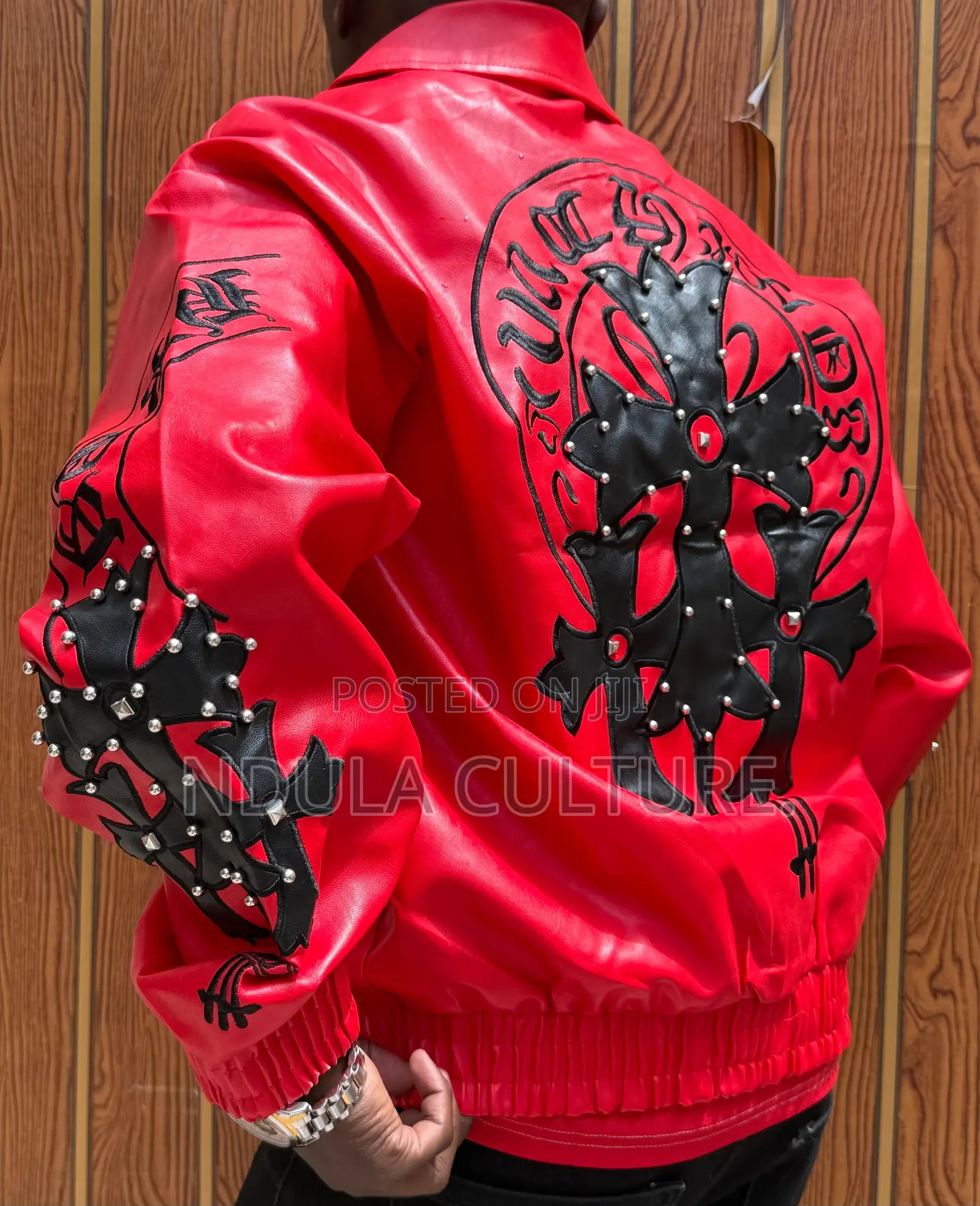 Chrome Baggy Leather Jackets