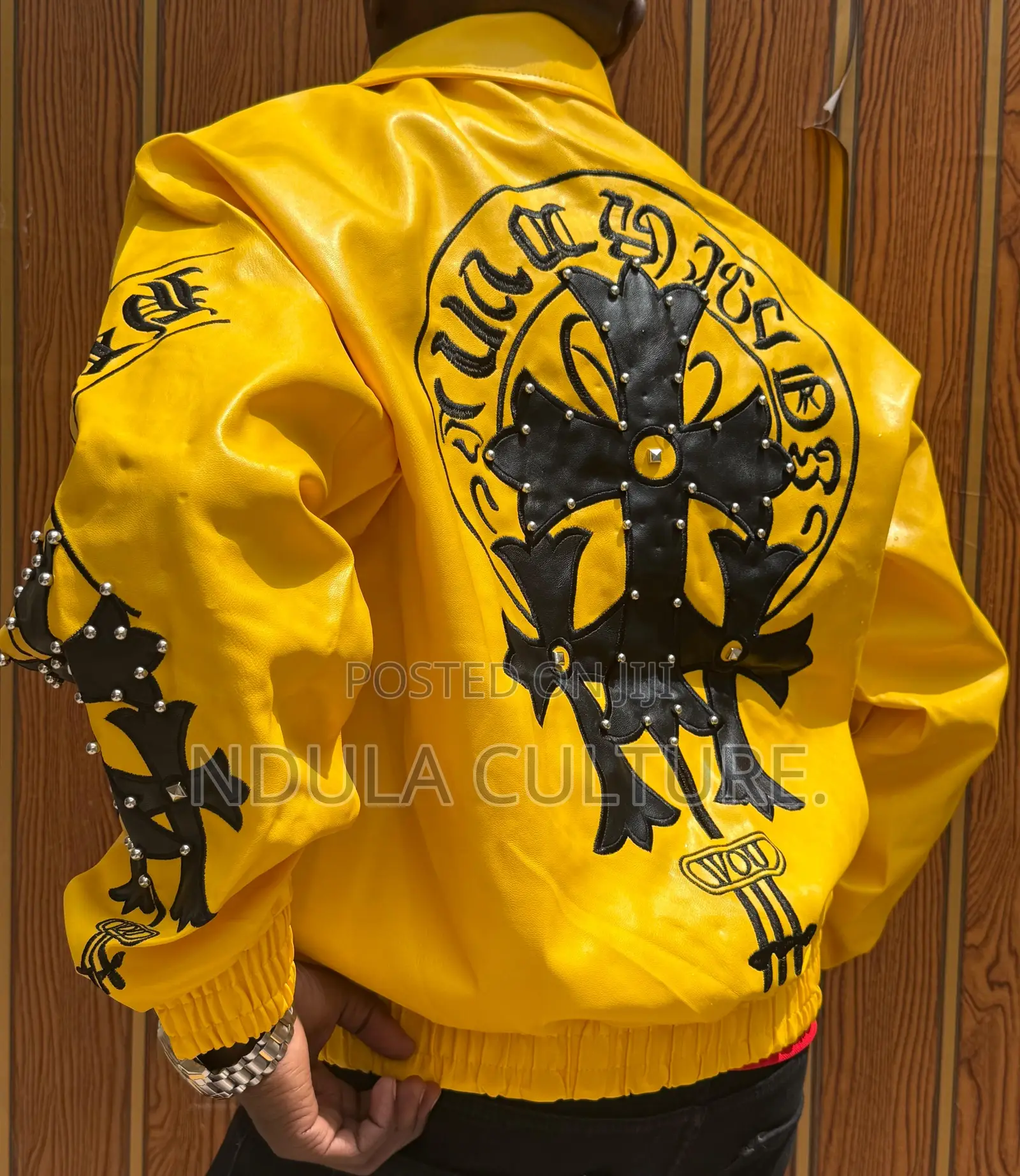 Chrome Baggy Leather Jackets