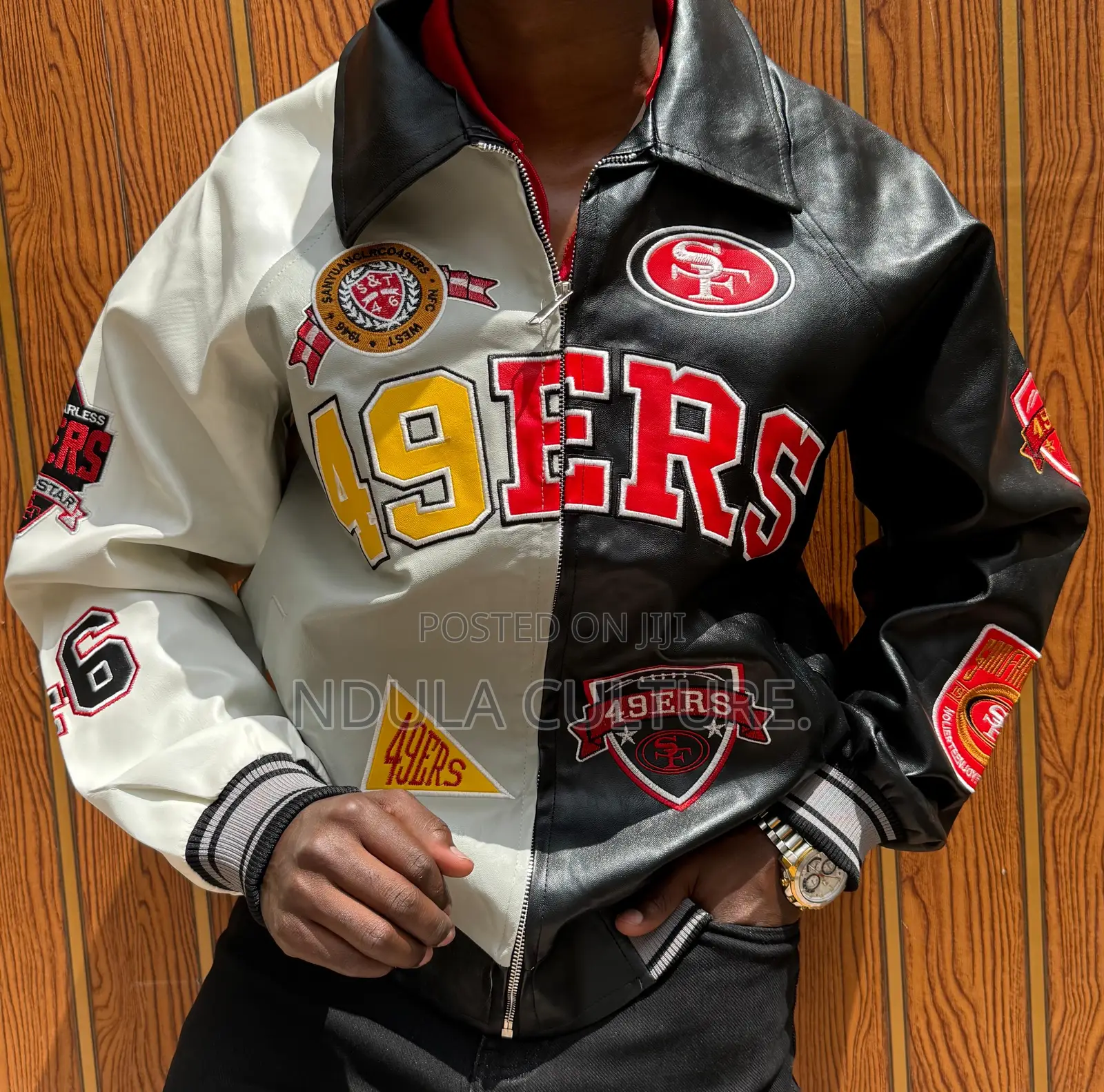 Chrome Baggy Leather Jackets
