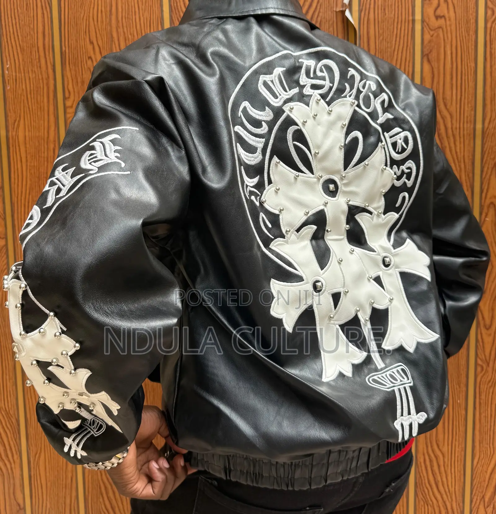 Chrome Baggy Leather Jackets