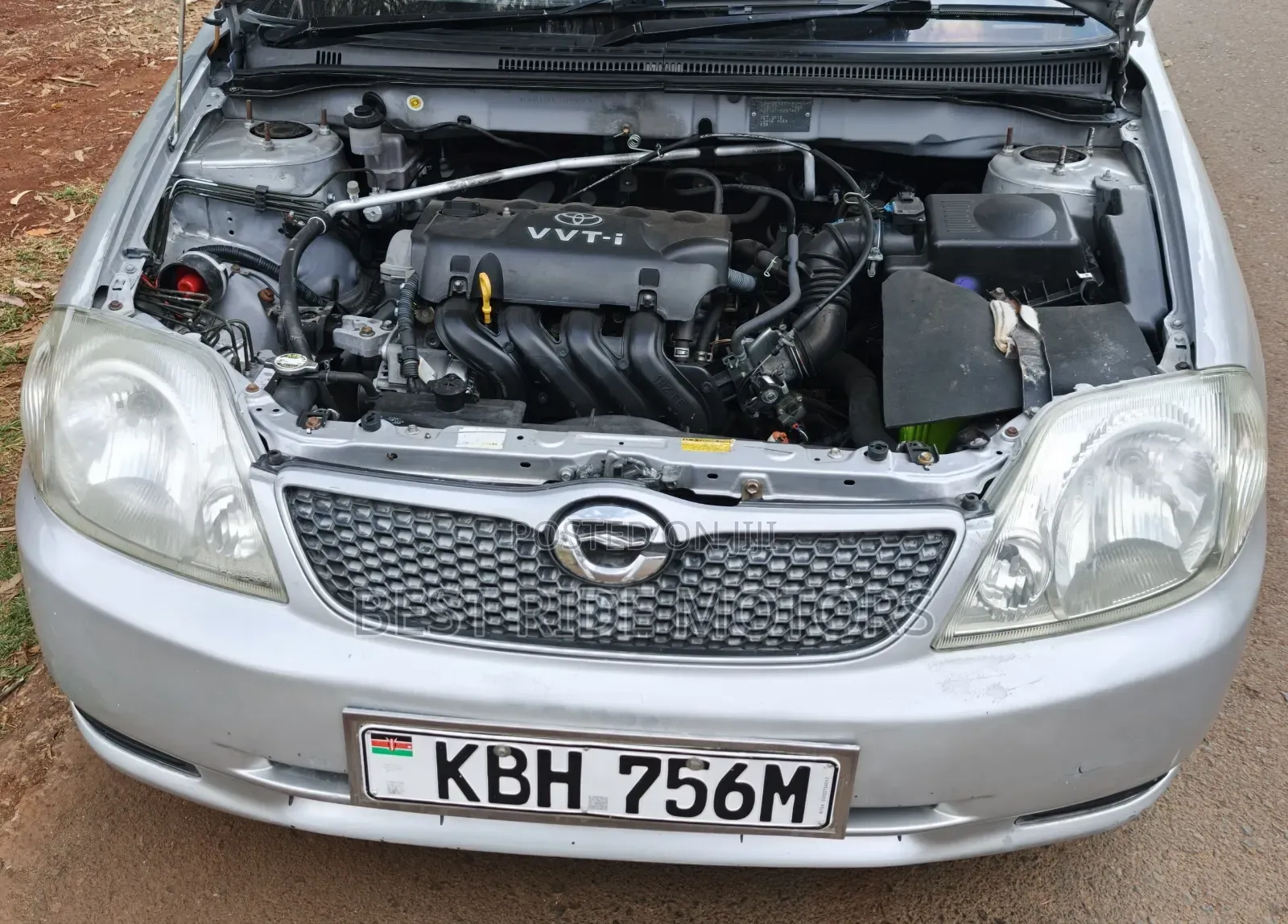Toyota Corolla Fielder 2003 Silver