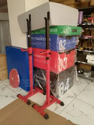 Squat Rack With Adjustable J Hooks – Home Gym Equipment