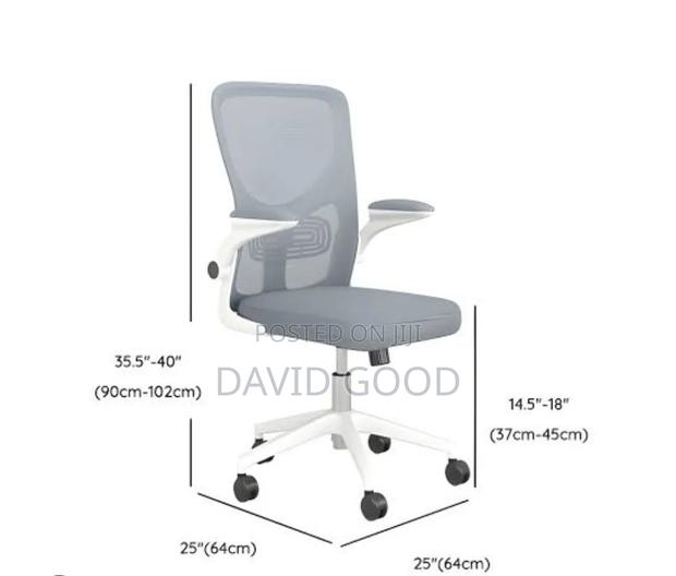 White Adjustable Hight Chair - thumbnail 2