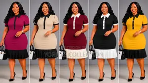 Fit-and-Flare Midi Dress