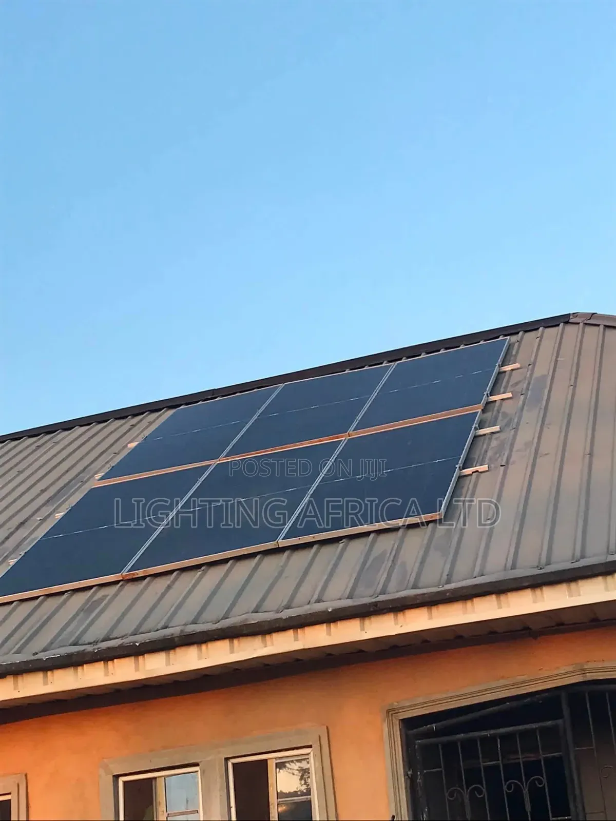 House 3KW - 3kwh Off-Grid - (4)650w Solar - Installation Transport