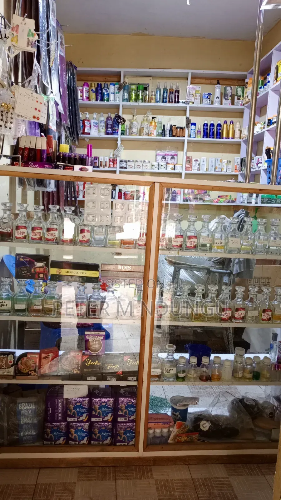 Cosmetics Shop on Sale, Zimmerman