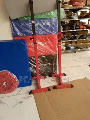 Strong Steel Squat Rack – Adjustable Barbell Stand