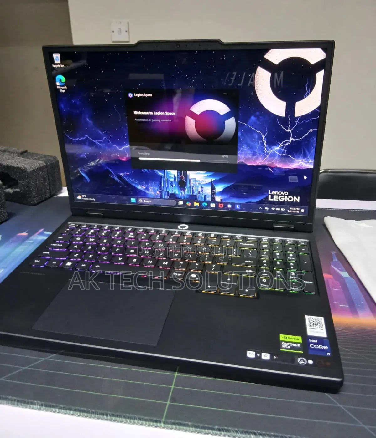 New Laptop Lenovo Legion 5 32GB Intel Core i9 SSD 1T