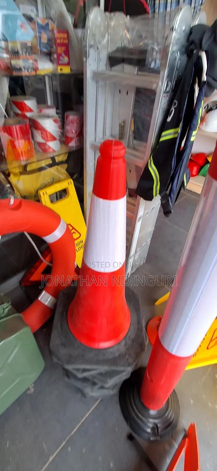 Industrial Safety Cone – Warning & Barricade Marker