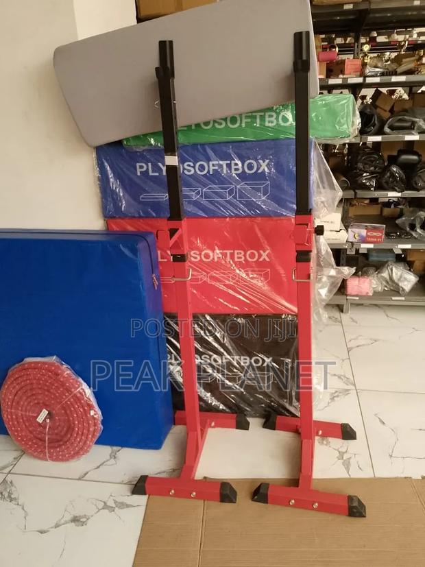 Professional Squat Stand – Adjustable Barbell Rack