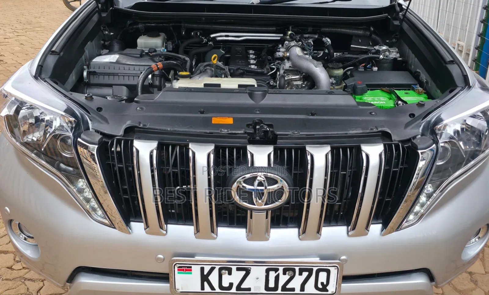 Toyota Land Cruiser Prado 3.0 TD 2013 Silver