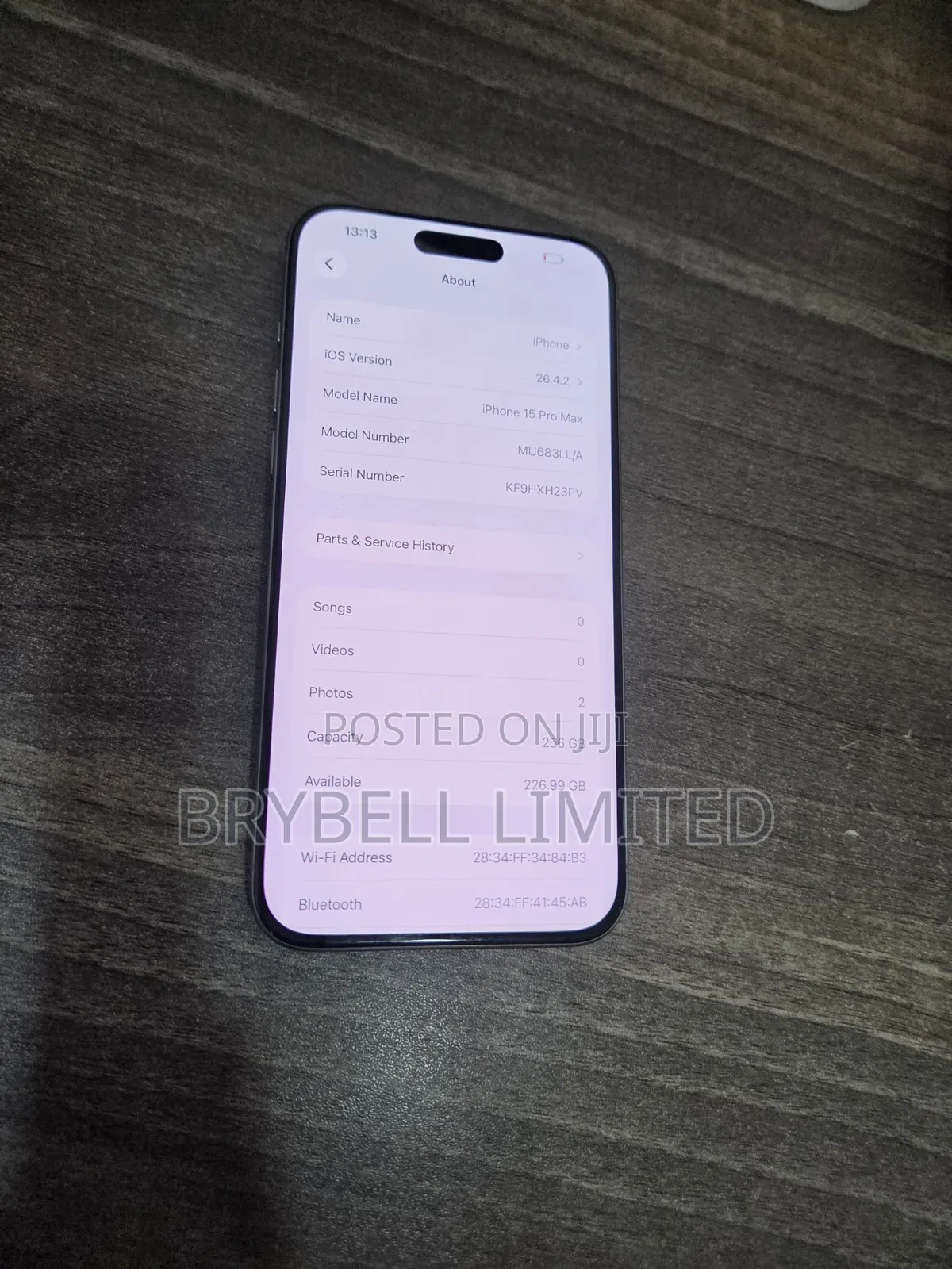 Apple iPhone 15 Pro Max 256 GB